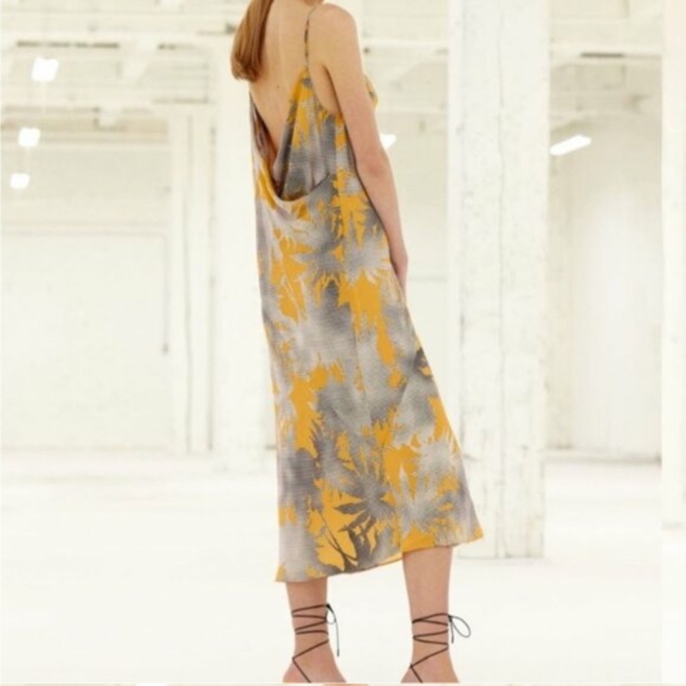 Babaton Aritzia Adira Long Cowl Neck Dress S